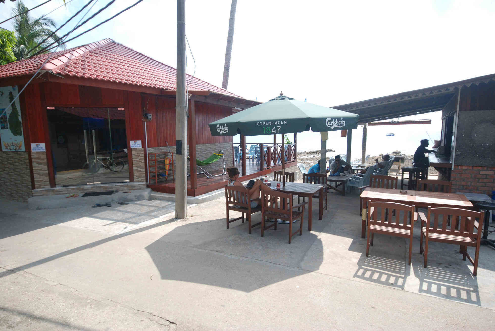 Tioman Dive Resort Kampong Ayer Batang Kültér fotó